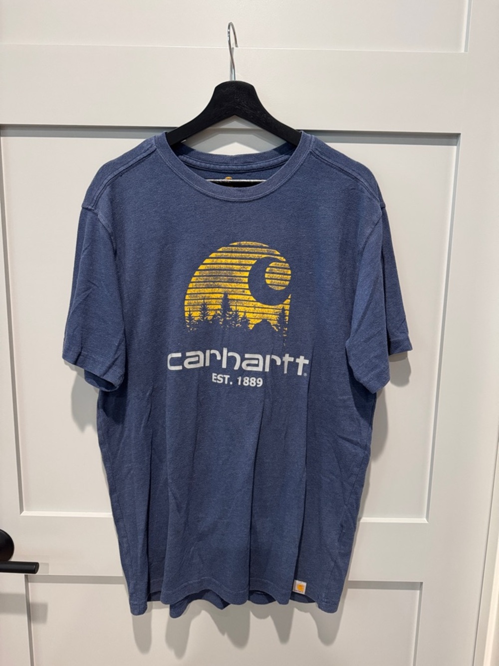 Carhartt Blue Short Sleeve T-Shirt